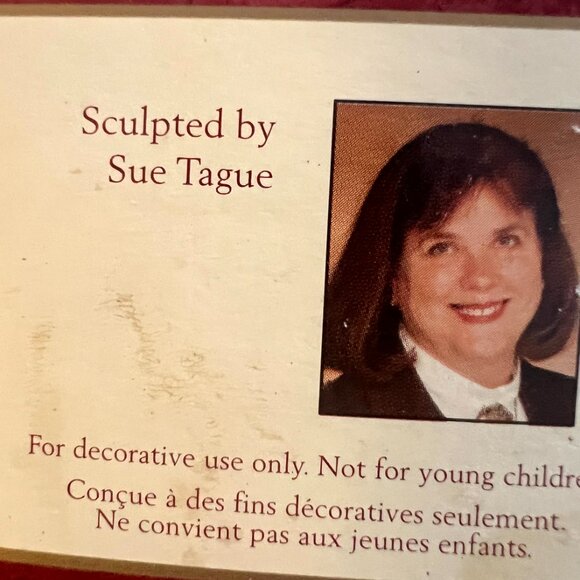 Vintage Hallmark Keepsake Christmas Ornament for Godchild -Shepherd Boy with Lam - Picture 3 of 11